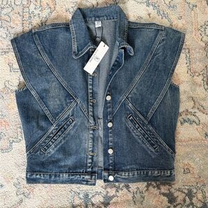 Denim Vest - Blue Women's Jeans Vest
